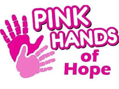 pink hands of hope
